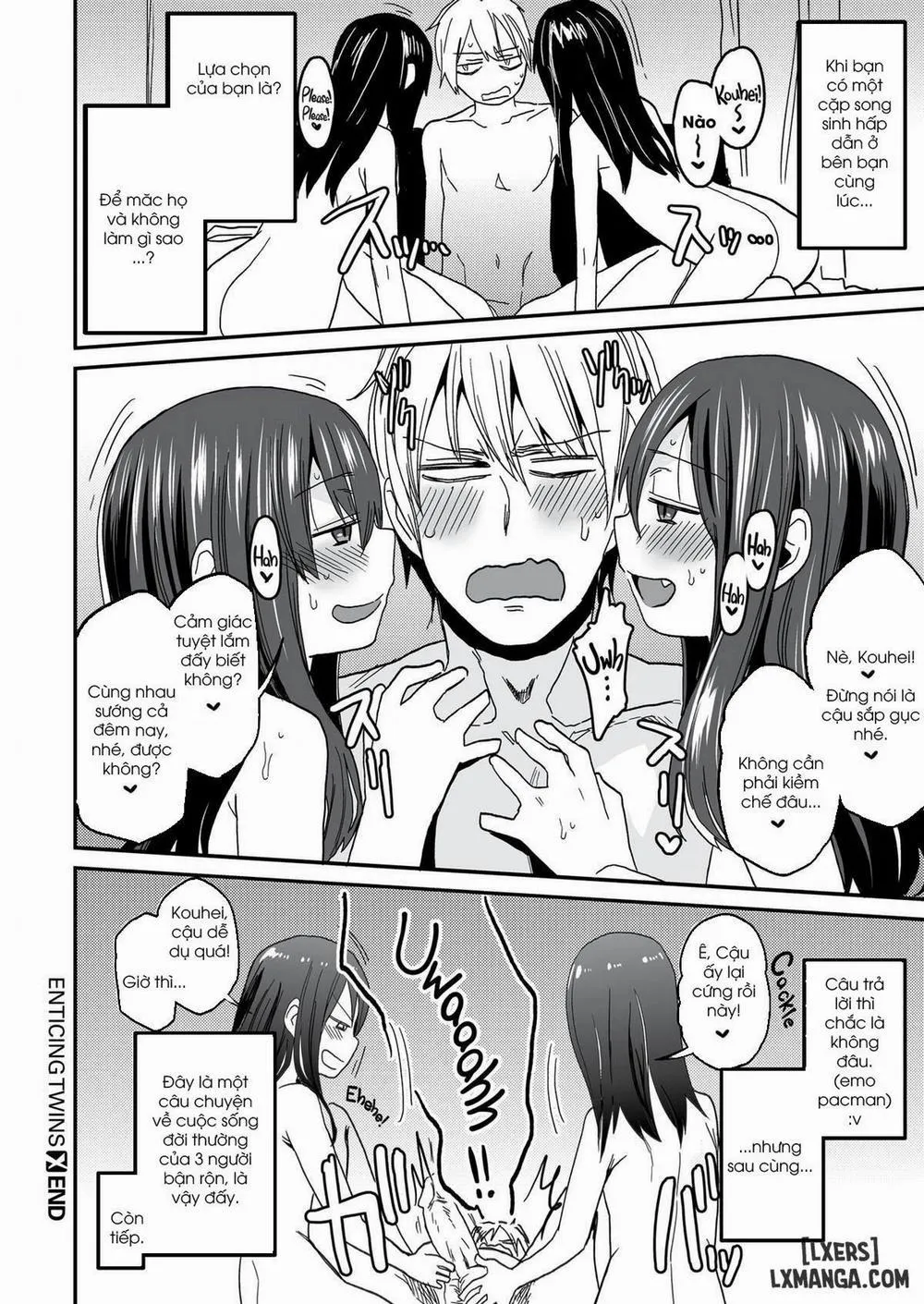 HentaiVN.net - Ảnh 24 - Enticing Twins - Chap 1