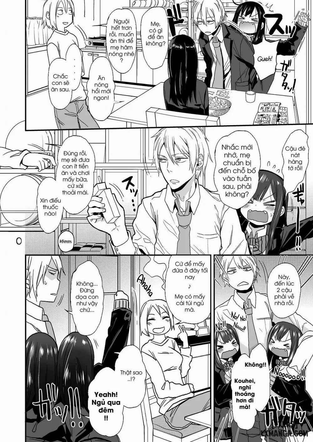 HentaiVN.net - Ảnh 4 - Enticing Twins - Chap 1