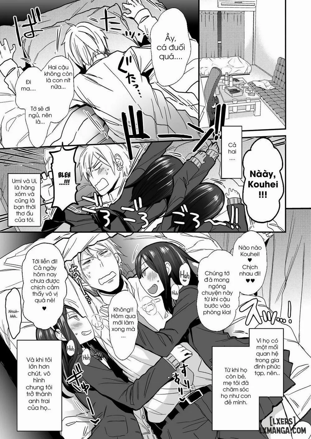 HentaiVN.net - Ảnh 5 - Enticing Twins - Chap 1