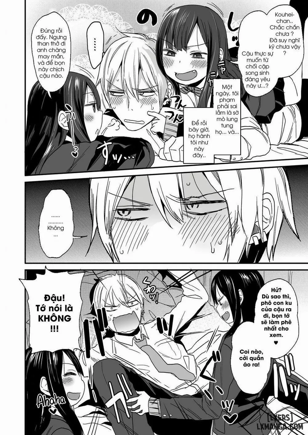 HentaiVN.net - Ảnh 6 - Enticing Twins - Chap 1