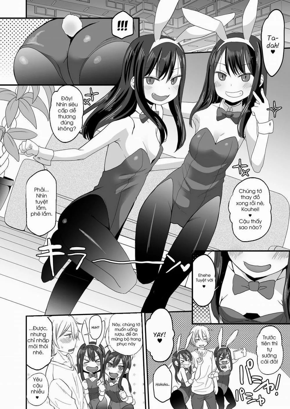HentaiVN.net - Ảnh 4 - Enticing Twins - Chap 2
