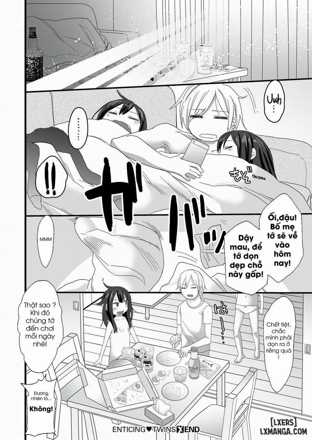 HentaiVN.net - Ảnh 14 - Enticing Twins - Chap 3