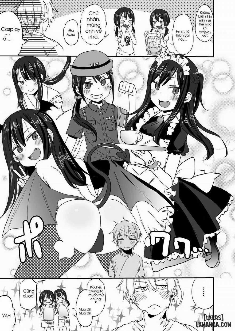 HentaiVN.net - Ảnh 3 - Enticing Twins - Chap 3