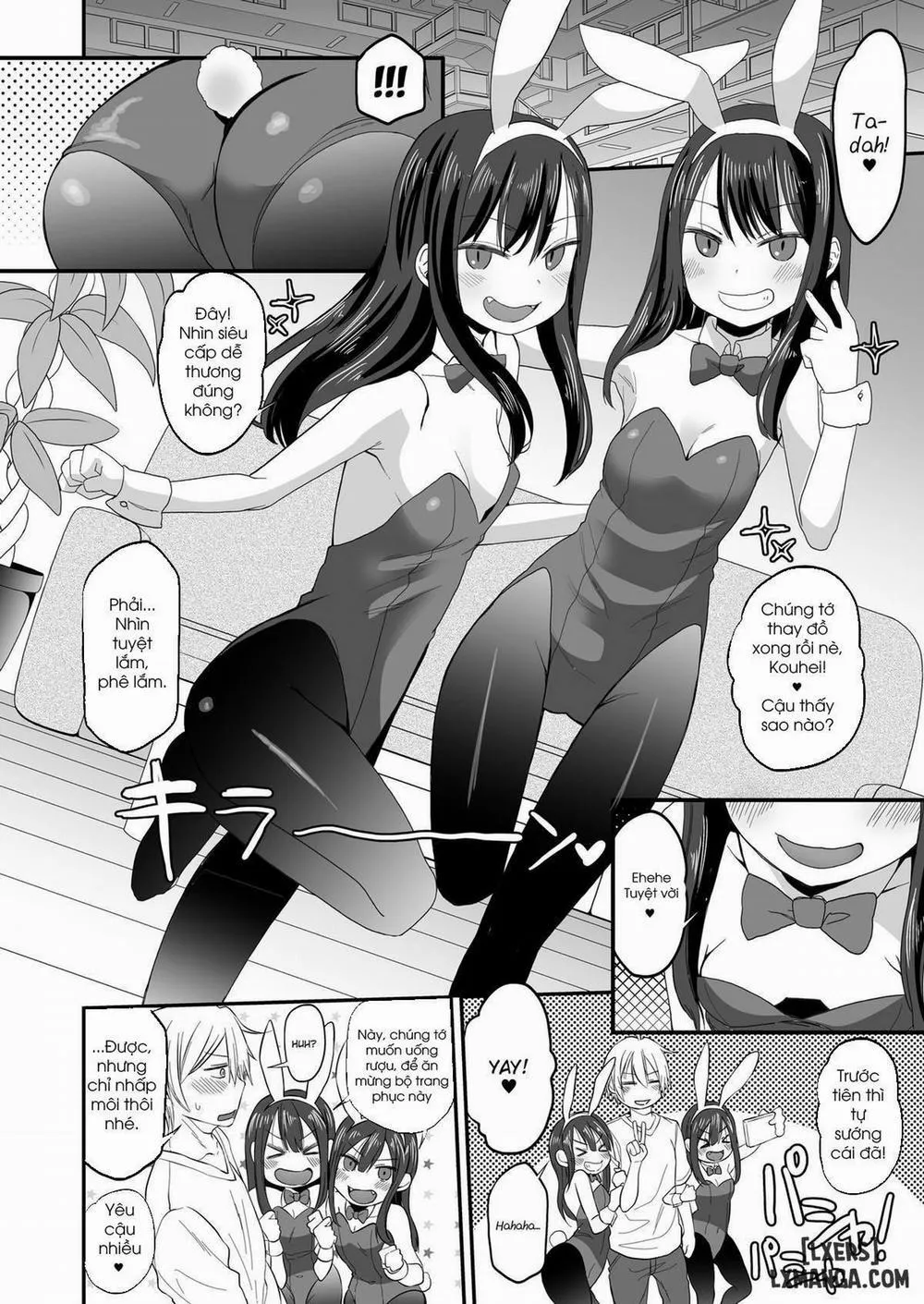 HentaiVN.net - Ảnh 4 - Enticing Twins - Chap 3