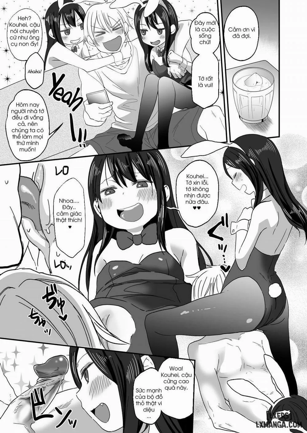 HentaiVN.net - Ảnh 5 - Enticing Twins - Chap 3
