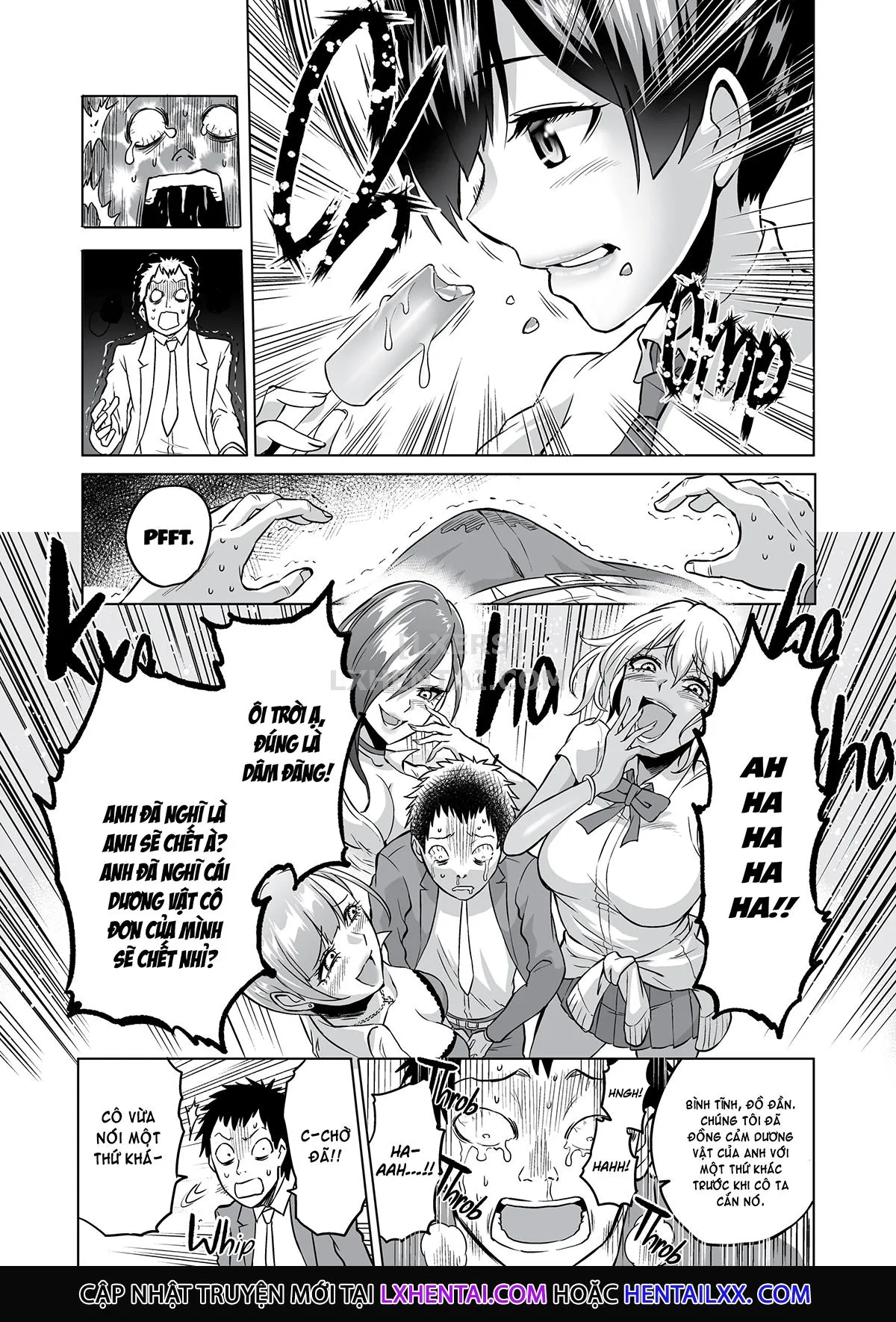 HentaiVN.net - Ảnh 19 - Paraphilia of Sensation [Kankaku no Paraphilia ~Nikushokukei JK-tachi ni Chinpo no Kankaku o Shihai Saretara~] - Chap 1