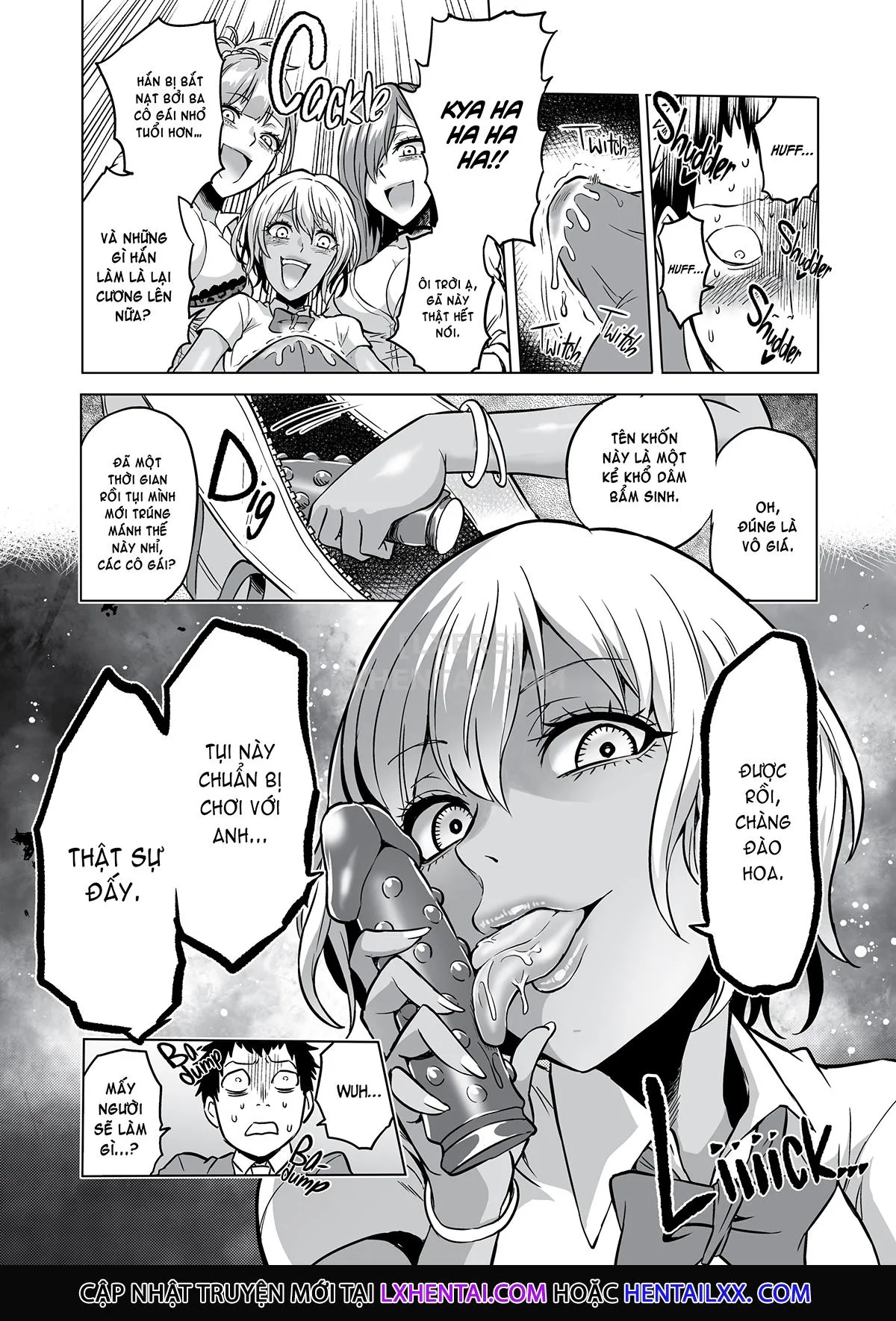 HentaiVN.net - Ảnh 22 - Paraphilia of Sensation [Kankaku no Paraphilia ~Nikushokukei JK-tachi ni Chinpo no Kankaku o Shihai Saretara~] - Chap 1