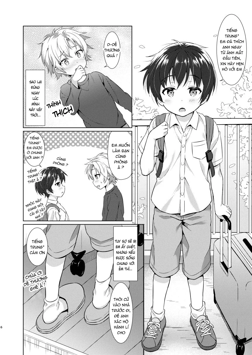 HentaiVN.net - Ảnh 6 - Ibunka Room Sharing [Cultural Room Sharing] - Chap 1