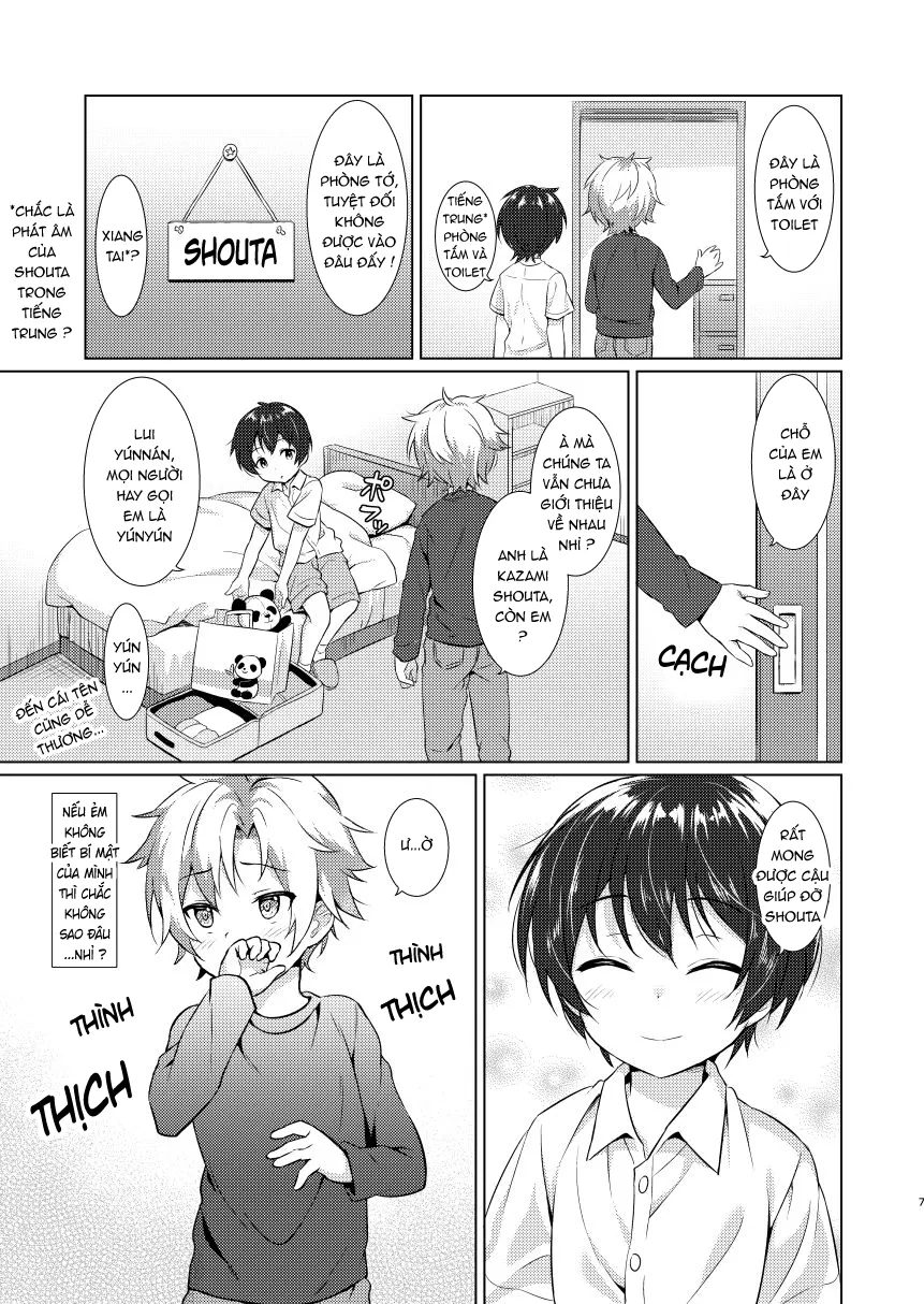 HentaiVN.net - Ảnh 7 - Ibunka Room Sharing [Cultural Room Sharing] - Chap 1