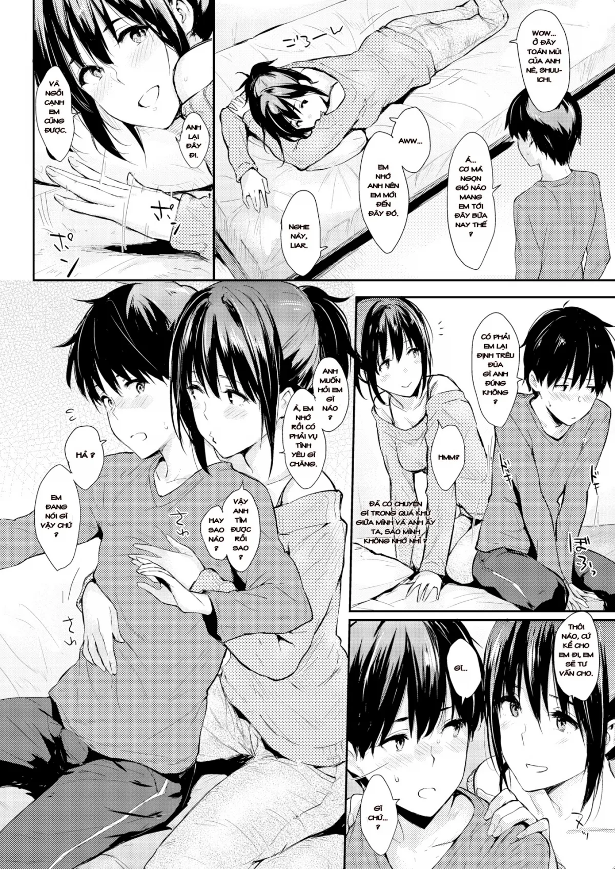 HentaiVN.net - Ảnh 5 - Bùa Yêu May Mắn [Good Luck Charm] - Chap 1