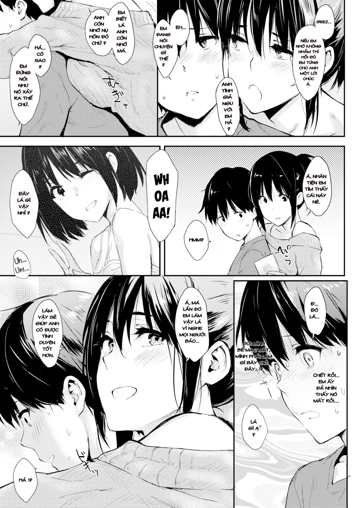 HentaiVN.net - Ảnh 6 - Bùa Yêu May Mắn [Good Luck Charm] - Chap 1