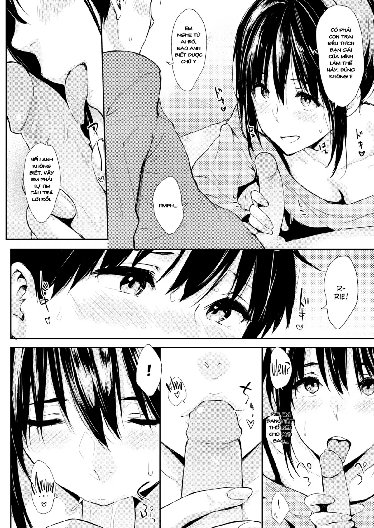 HentaiVN.net - Ảnh 9 - Bùa Yêu May Mắn [Good Luck Charm] - Chap 1