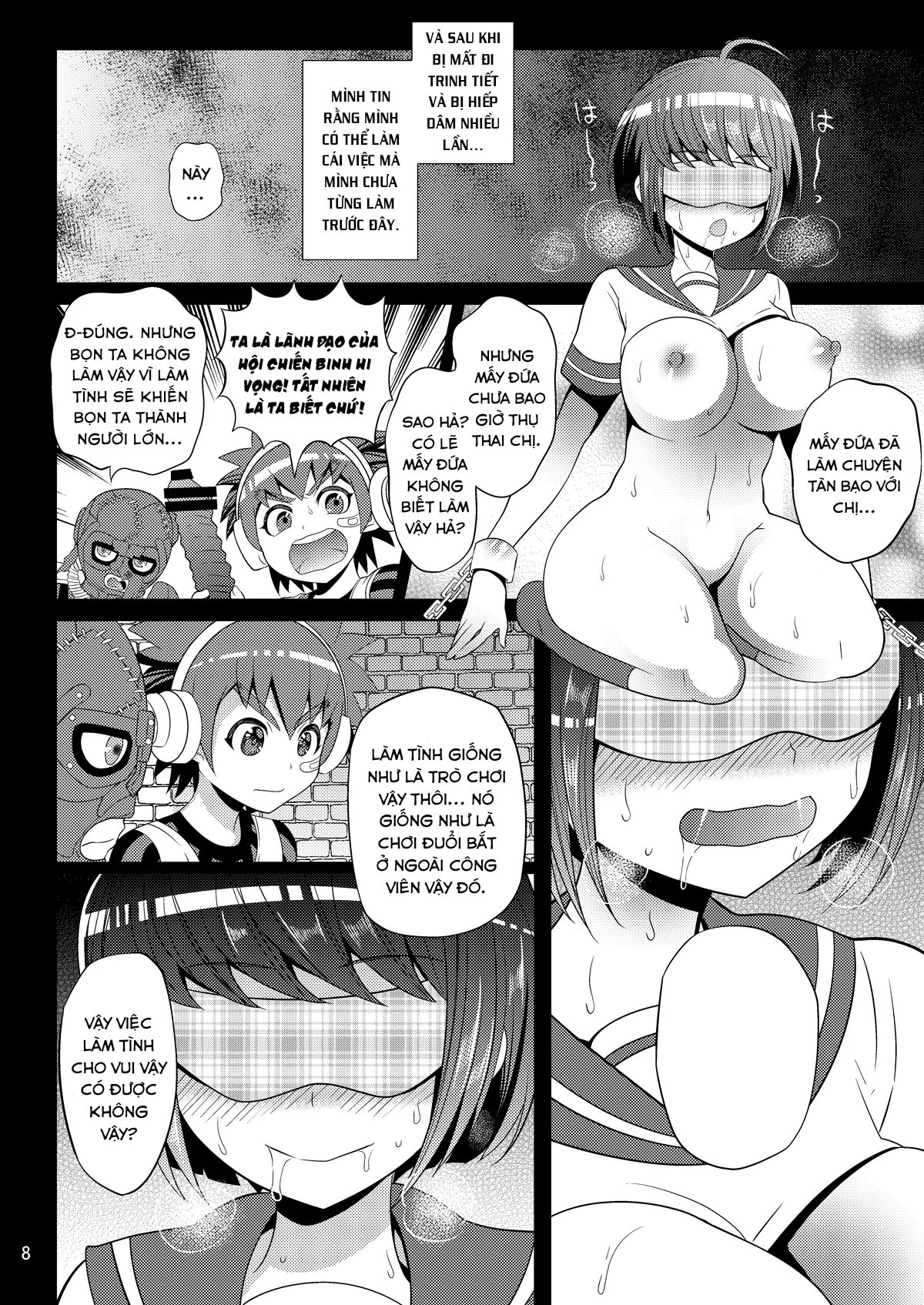 HentaiVN.net - Ảnh 9 - Tuổi trẻ tập trải sự đời [Kibou no Idenshi - 希望の遺伝子] - Chap 1