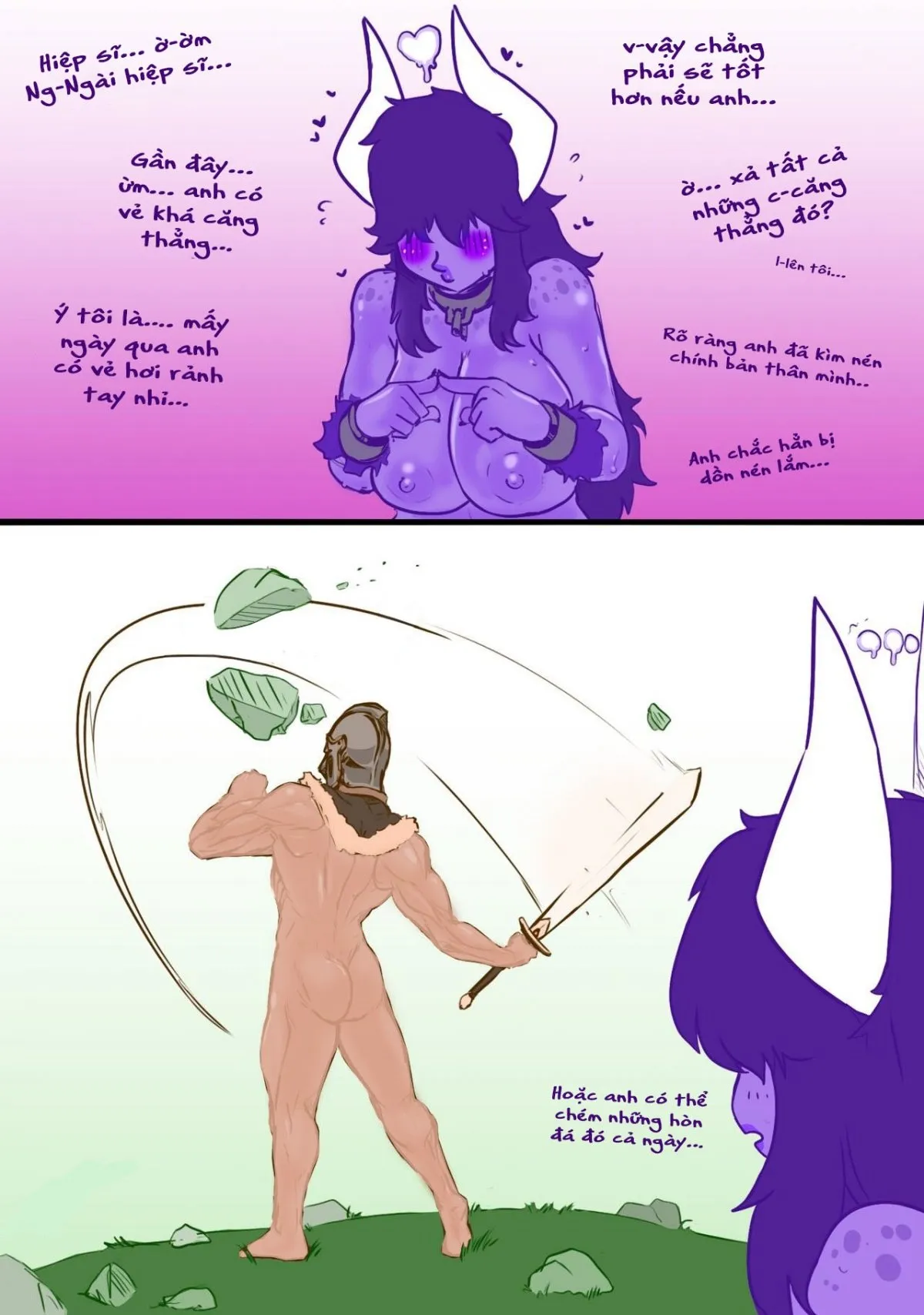 HentaiVN.net - Ảnh 11 - Đụ em succubus có thai [To Breed a Succubus] - Chap 1
