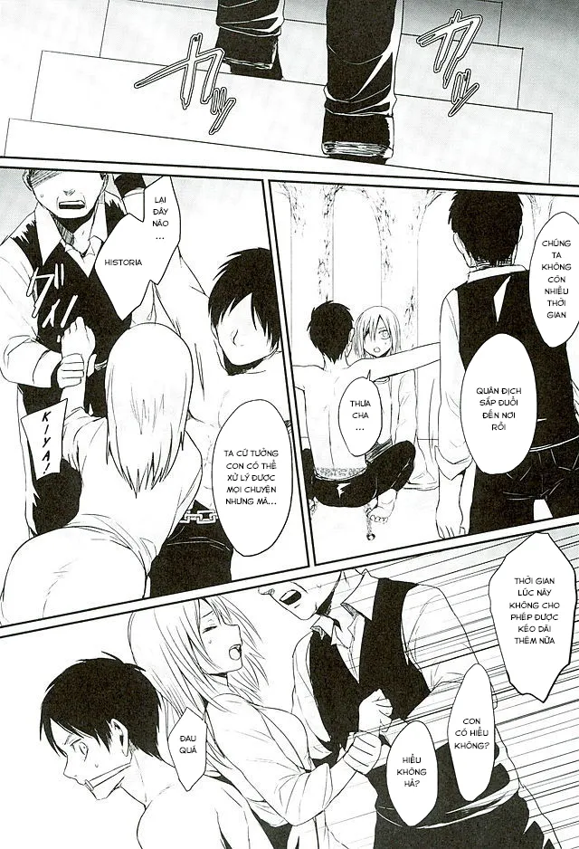 HentaiVN.net - Ảnh 10 - Reizoku wa Kami ni Arazaru (Shingeki no Kyojin) - Chap 1