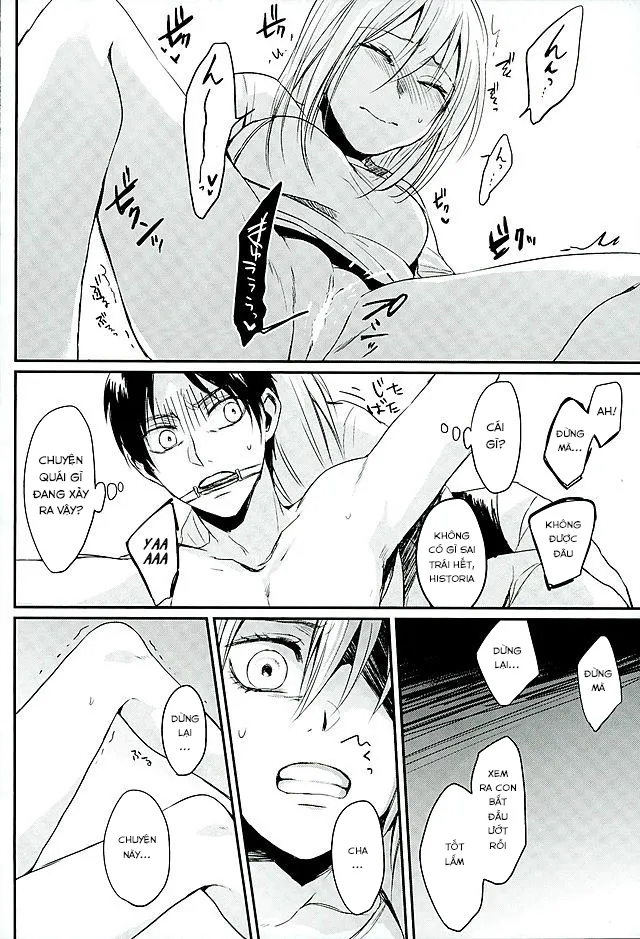 HentaiVN.net - Ảnh 13 - Reizoku wa Kami ni Arazaru (Shingeki no Kyojin) - Chap 1