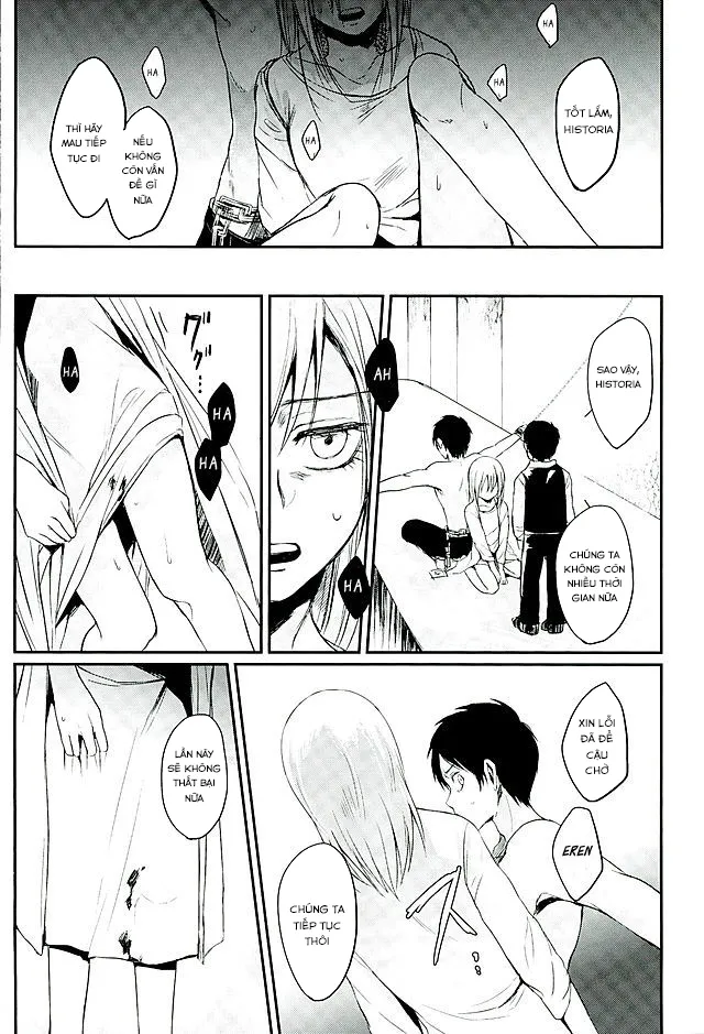 HentaiVN.net - Ảnh 15 - Reizoku wa Kami ni Arazaru (Shingeki no Kyojin) - Chap 1