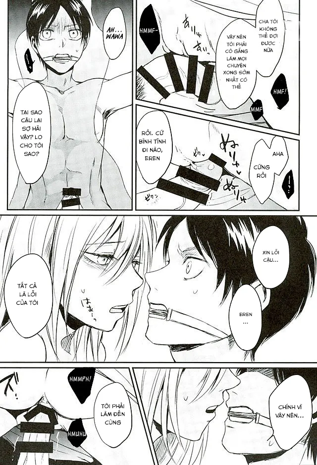 HentaiVN.net - Ảnh 17 - Reizoku wa Kami ni Arazaru (Shingeki no Kyojin) - Chap 1