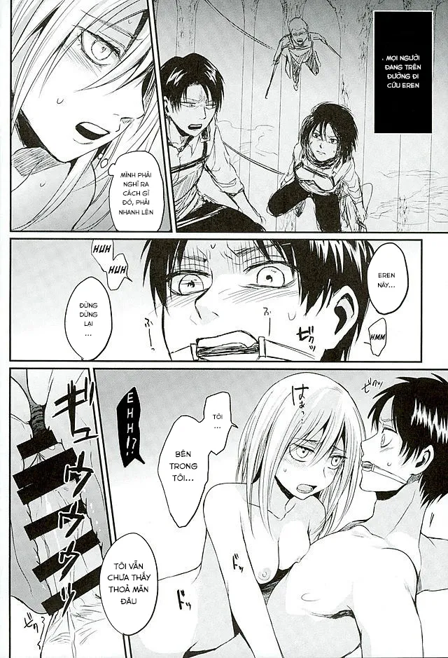 HentaiVN.net - Ảnh 21 - Reizoku wa Kami ni Arazaru (Shingeki no Kyojin) - Chap 1