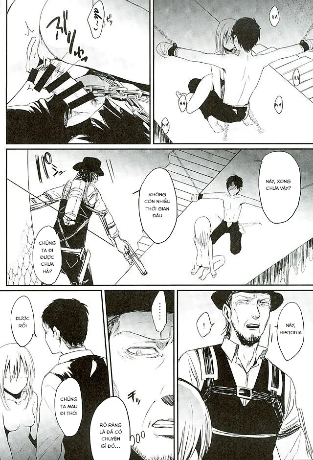 HentaiVN.net - Ảnh 23 - Reizoku wa Kami ni Arazaru (Shingeki no Kyojin) - Chap 1
