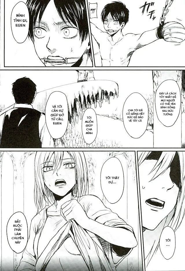 HentaiVN.net - Ảnh 3 - Reizoku wa Kami ni Arazaru (Shingeki no Kyojin) - Chap 1