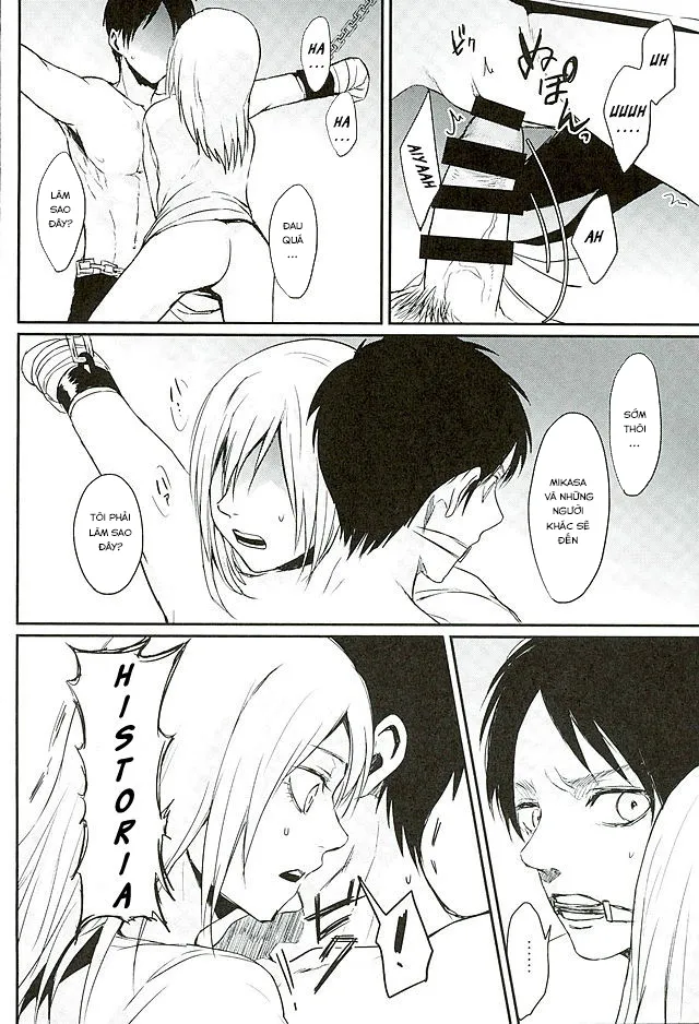 HentaiVN.net - Ảnh 9 - Reizoku wa Kami ni Arazaru (Shingeki no Kyojin) - Chap 1