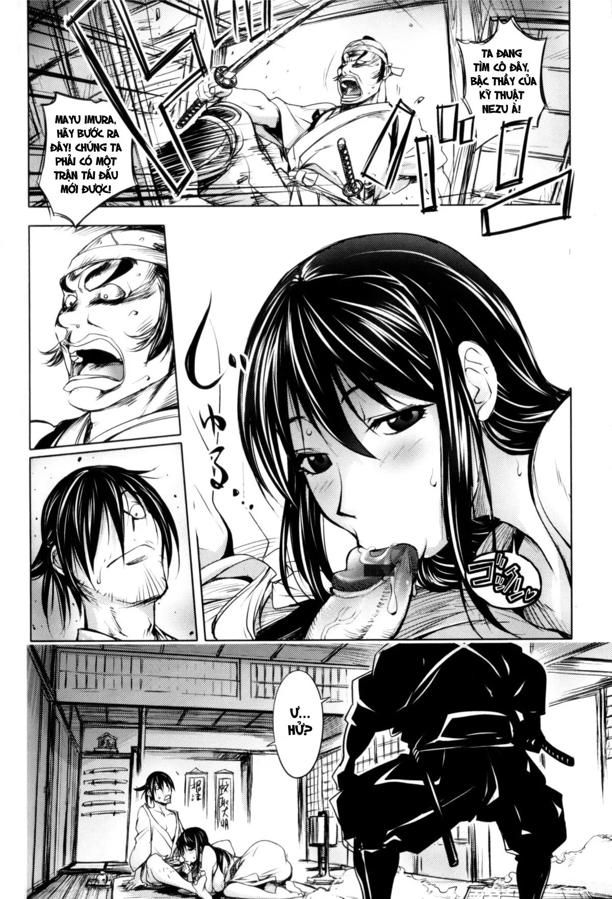 HentaiVN.net - Ảnh 19 - Bí Kỹ Kiếm Thuật: Cánh Đào Mãn Khai! [Secret Sword Techinque: Spilling Sakura] - Chap 1