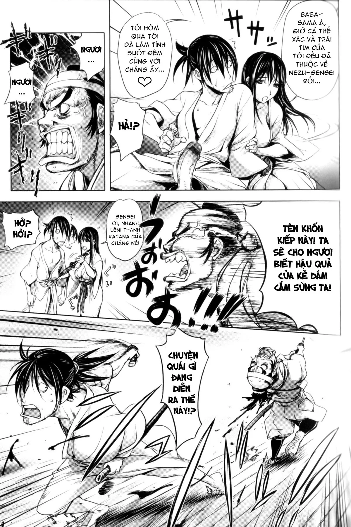 HentaiVN.net - Ảnh 20 - Bí Kỹ Kiếm Thuật: Cánh Đào Mãn Khai! [Secret Sword Techinque: Spilling Sakura] - Chap 1