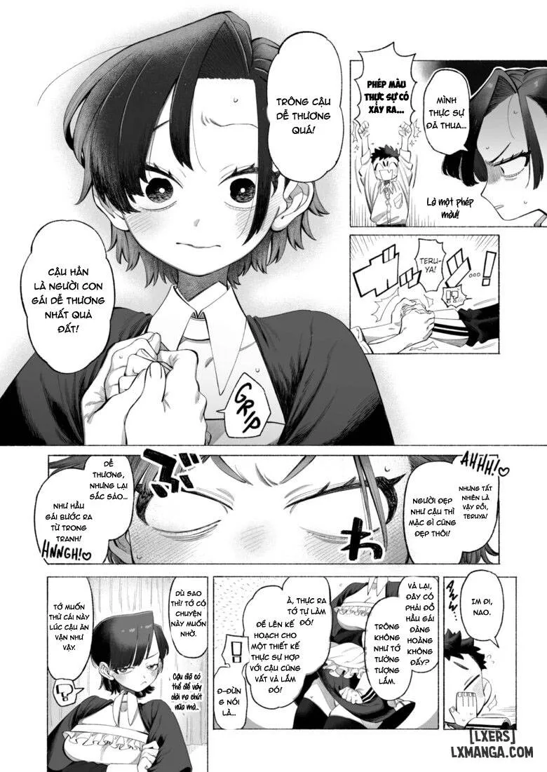 HentaiVN.net - Ảnh 4 - Dressed-Up Feelings - Chap 1
