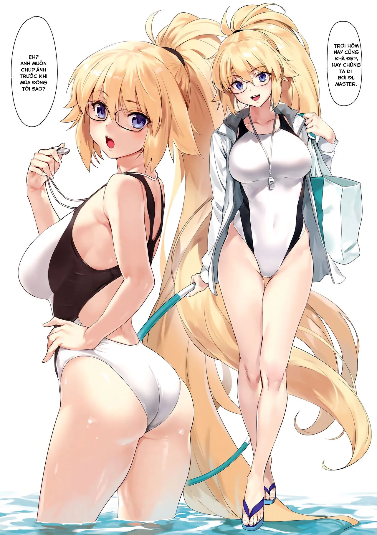 HentaiVN.net - Ảnh 3 - Summer Lesson (Fate/Grand Order) - Chap 1