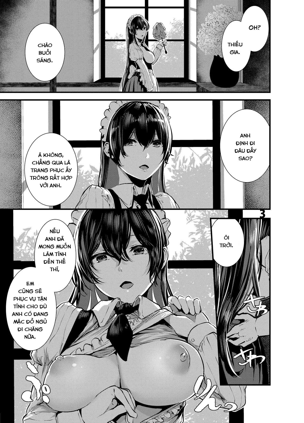 HentaiVN.net - Ảnh 5 - Maguro Maid to Mecha Shikotama Ecchi [Lots and Lots of Sex With a Dead Lay Maid ; マグロメイドとめちゃしこたまえっち] - Chap 1