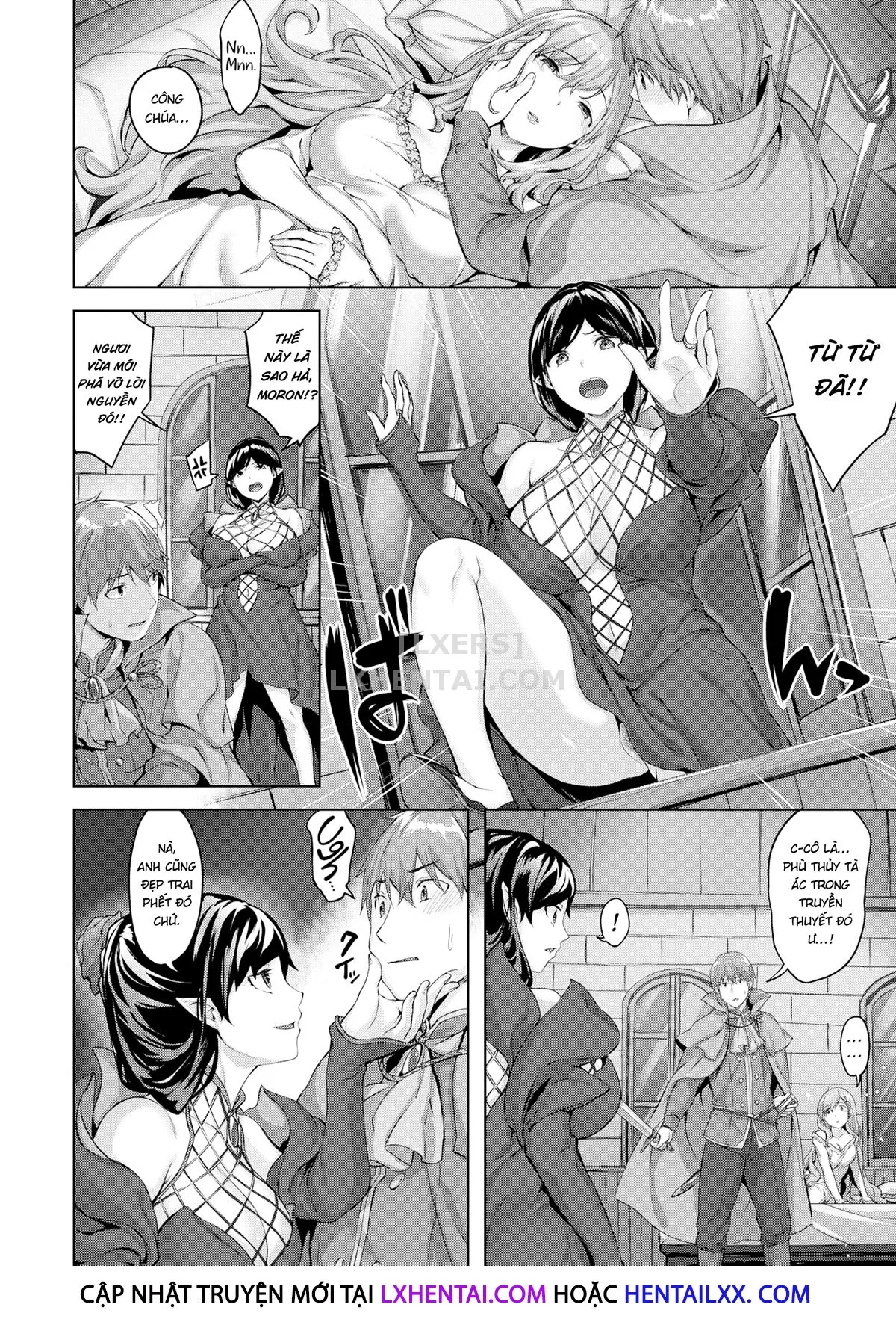 HentaiVN.net - Ảnh 3 - The Beauties of the Slumbering Woods [Weekly Kairakuten 2020-06] - Chap 1