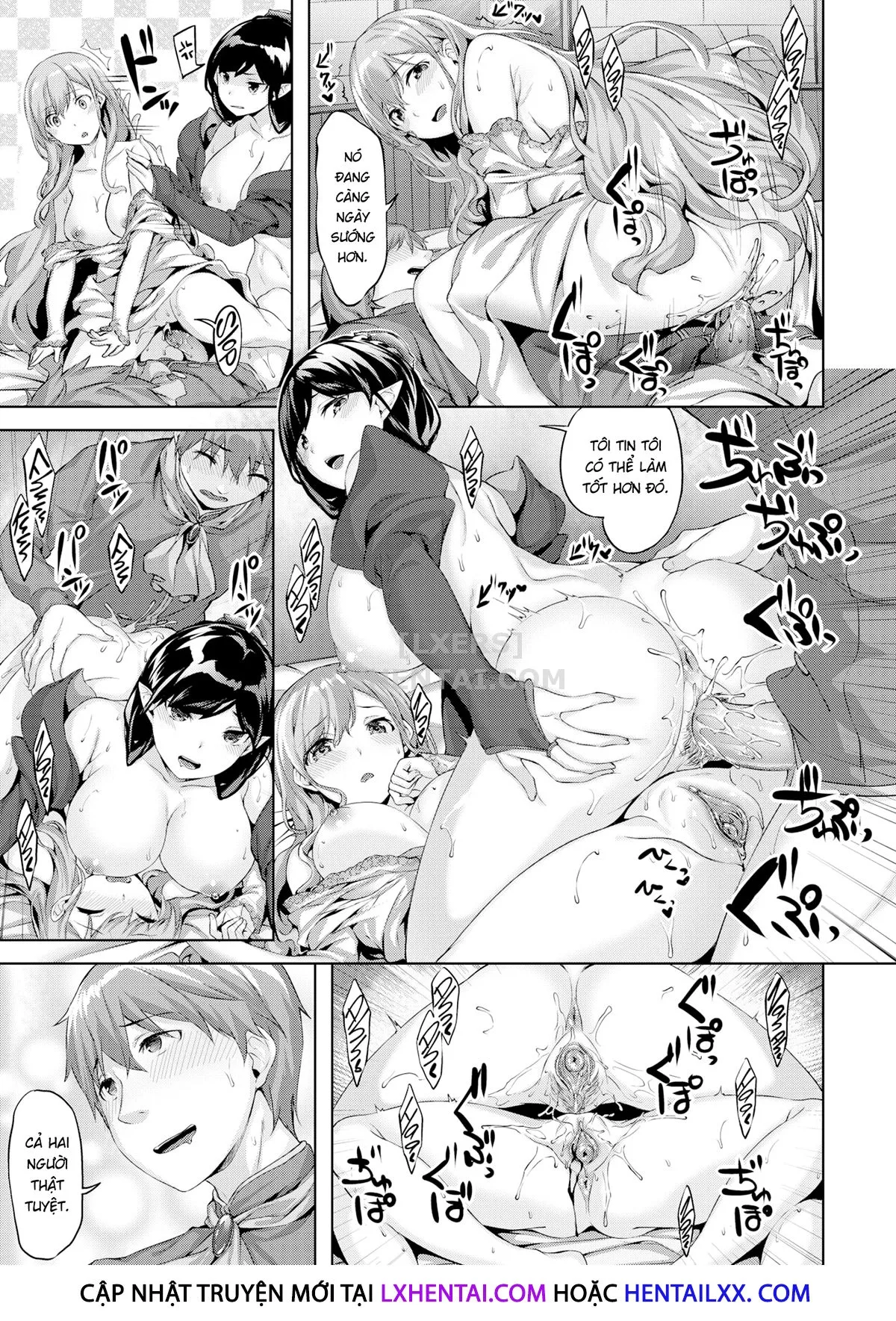 HentaiVN.net - Ảnh 8 - The Beauties of the Slumbering Woods [Weekly Kairakuten 2020-06] - Chap 1