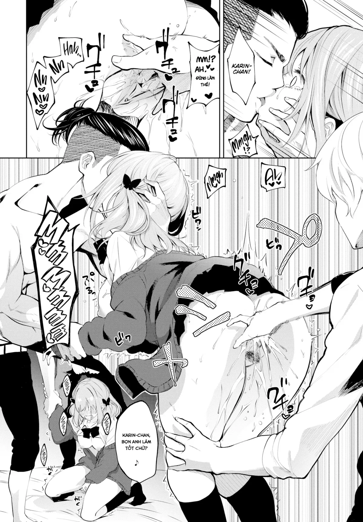 HentaiVN.net - Ảnh 10 - Karin-chan tries her best! [Karin-chan sẽ cố gắng hết sức vì anh!] - Chap 1
