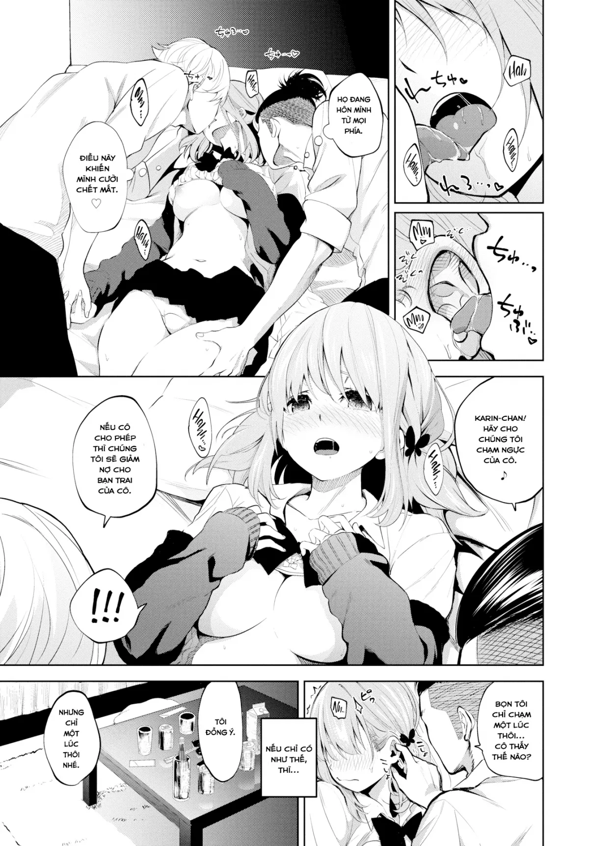 HentaiVN.net - Ảnh 7 - Karin-chan tries her best! [Karin-chan sẽ cố gắng hết sức vì anh!] - Chap 1