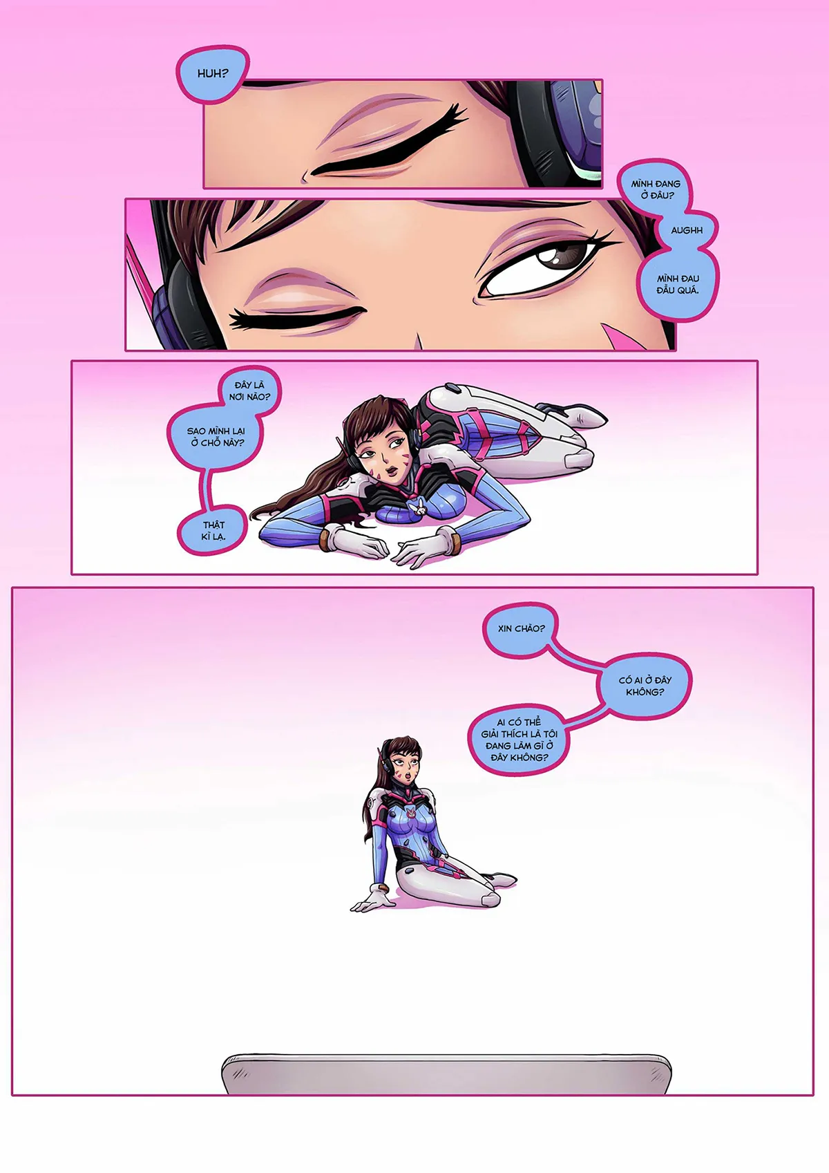 HentaiVN.net - Ảnh 4 - Overwatch X- D.VA’s Humiliation - Chap 1