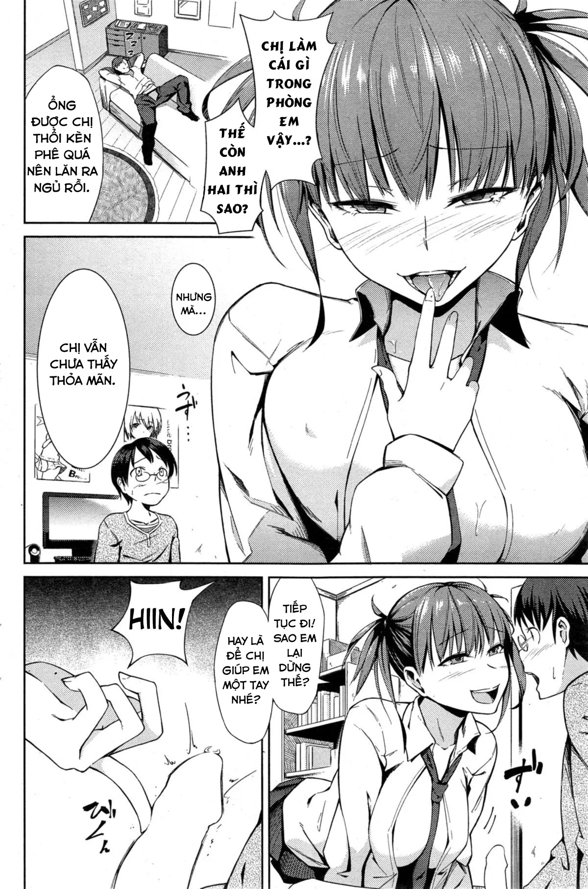 HentaiVN.net - Ảnh 6 - Chơi game với dam dang Onee-san [Kyouryoku Play no Susume] - Chap 1