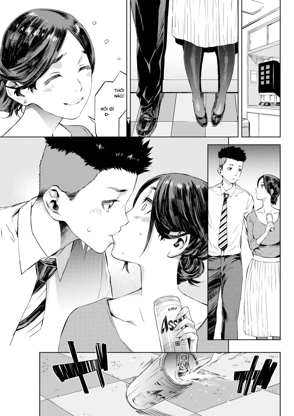 HentaiVN.net - Ảnh 10 - Sếp ơi, chị thơm lắm! [Working Overtime Together] - Chap 1