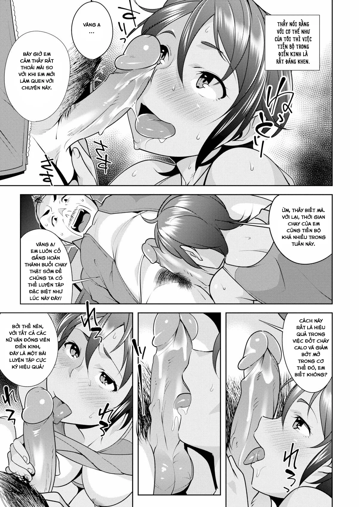 HentaiVN.net - Ảnh 4 - Tình Yêu Với Điền Kinh! [Sprint Love] - Chap 1