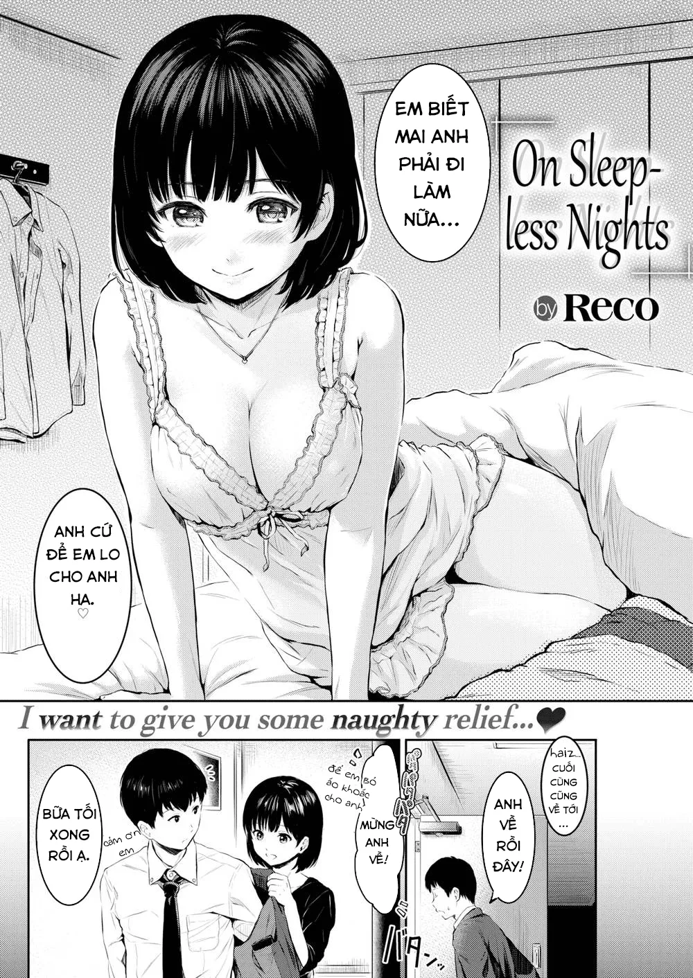 HentaiVN.net - Ảnh 3 - Những đêm không ngủ [One Sleepless Nights] - Chap 1