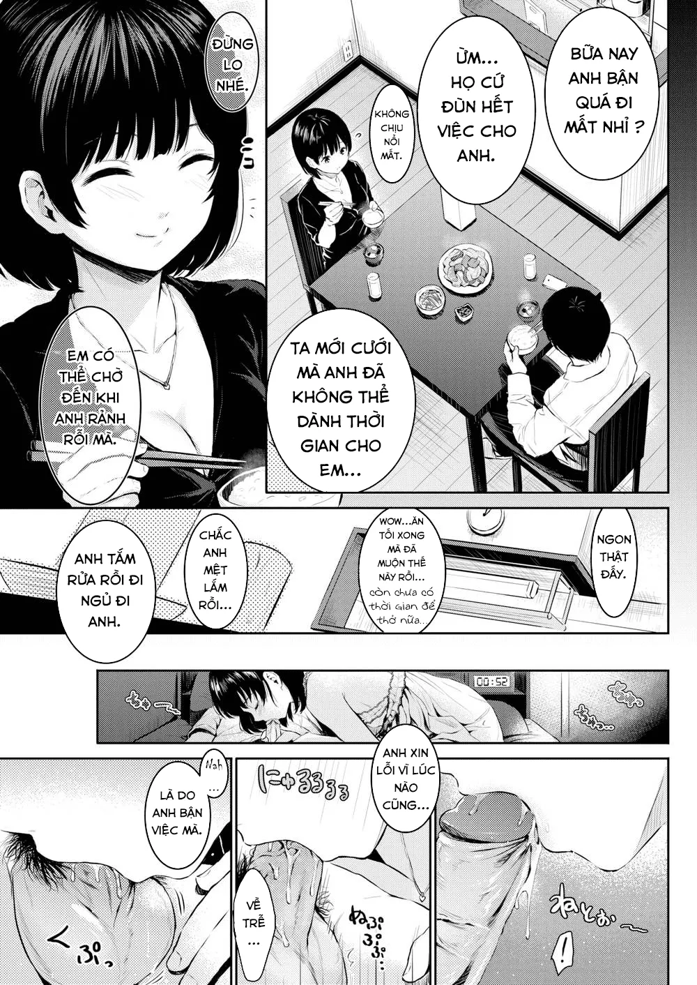 HentaiVN.net - Ảnh 4 - Những đêm không ngủ [One Sleepless Nights] - Chap 1