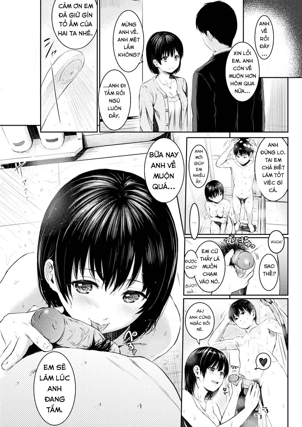 HentaiVN.net - Ảnh 8 - Những đêm không ngủ [One Sleepless Nights] - Chap 1