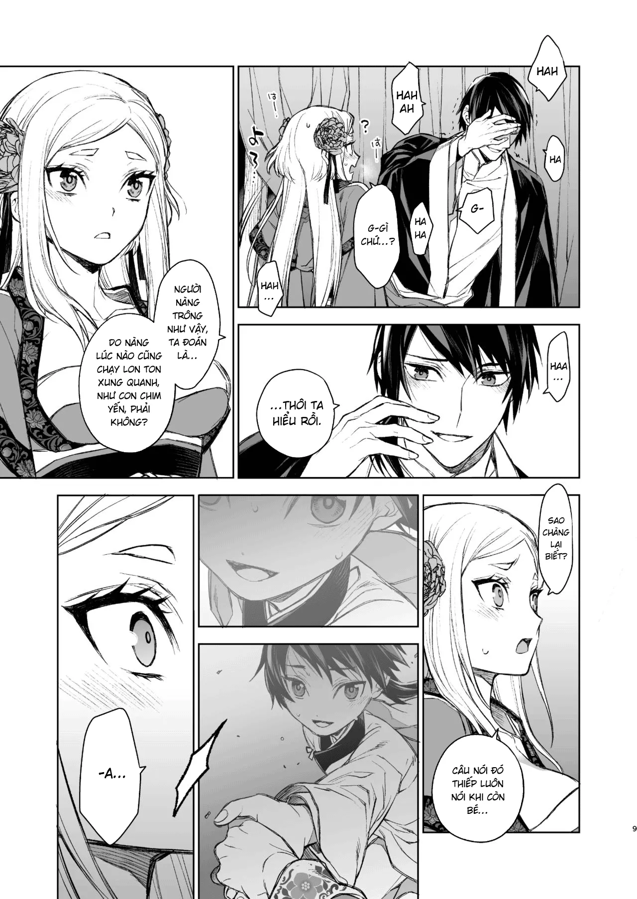HentaiVN.net - Ảnh 9 - Yến Lam Khuê Trung Cố Thoại [Enran Keichuu Kowa, 燕嵐閨中顧話] - Chap 1