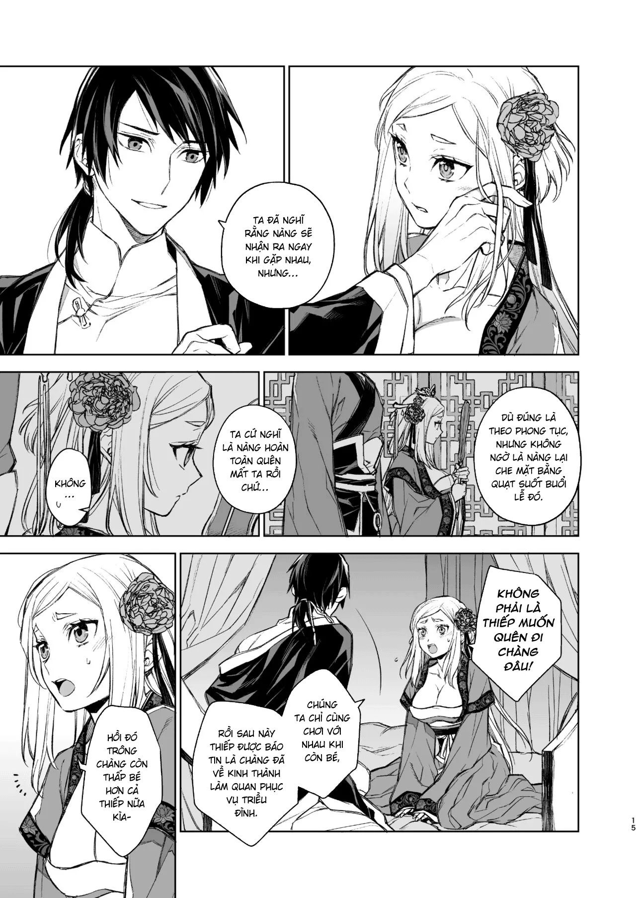 HentaiVN.net - Ảnh 15 - Yến Lam Khuê Trung Cố Thoại [Enran Keichuu Kowa, 燕嵐閨中顧話] - Chap 1