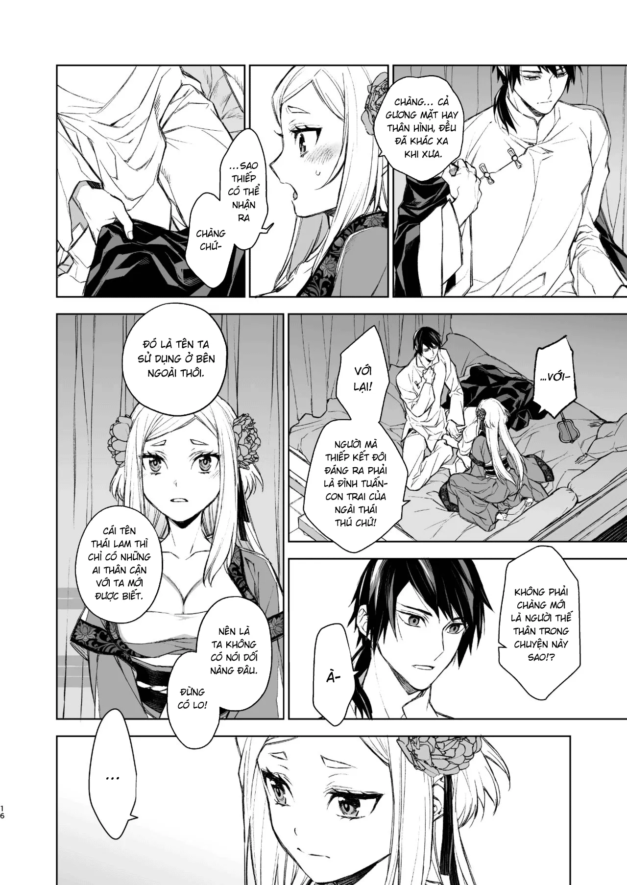 HentaiVN.net - Ảnh 16 - Yến Lam Khuê Trung Cố Thoại [Enran Keichuu Kowa, 燕嵐閨中顧話] - Chap 1
