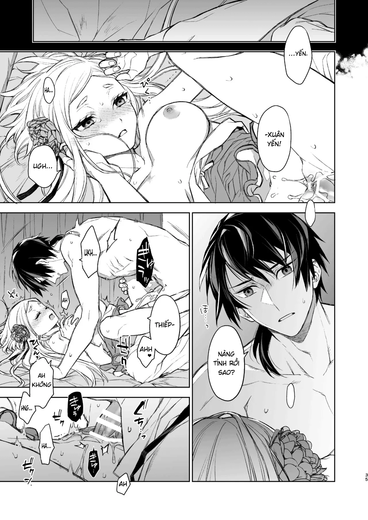 HentaiVN.net - Ảnh 35 - Yến Lam Khuê Trung Cố Thoại [Enran Keichuu Kowa, 燕嵐閨中顧話] - Chap 1