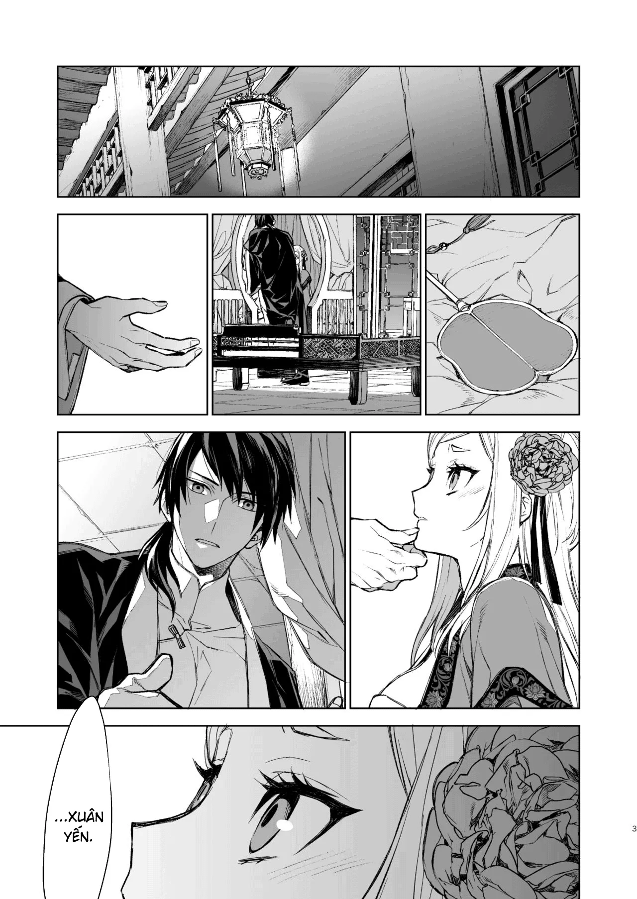 HentaiVN.net - Ảnh 3 - Yến Lam Khuê Trung Cố Thoại [Enran Keichuu Kowa, 燕嵐閨中顧話] - Chap 1