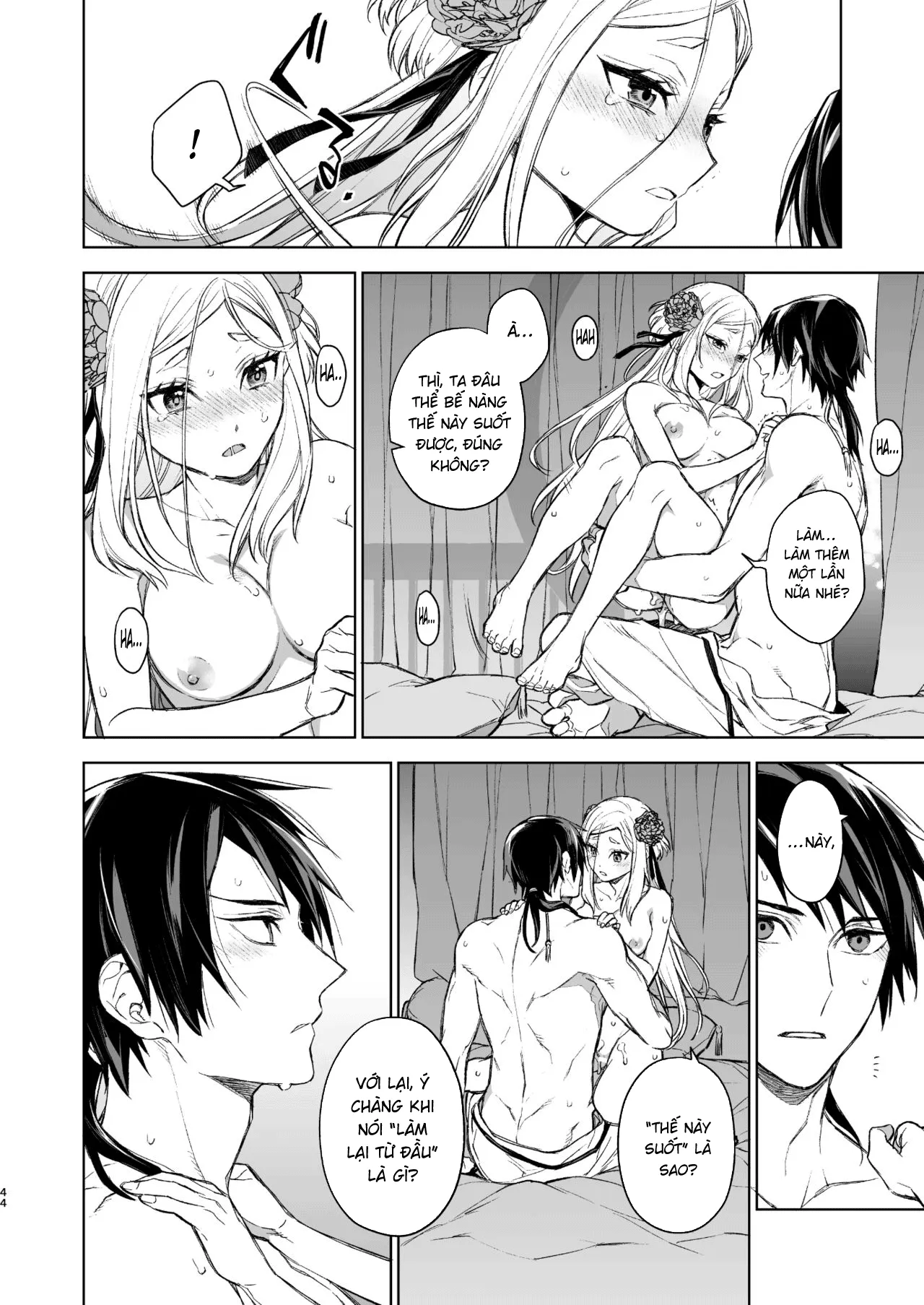 HentaiVN.net - Ảnh 44 - Yến Lam Khuê Trung Cố Thoại [Enran Keichuu Kowa, 燕嵐閨中顧話] - Chap 1