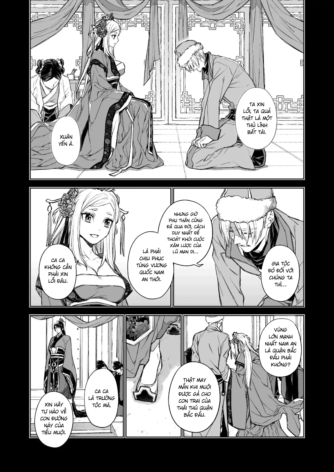 HentaiVN.net - Ảnh 4 - Yến Lam Khuê Trung Cố Thoại [Enran Keichuu Kowa, 燕嵐閨中顧話] - Chap 1