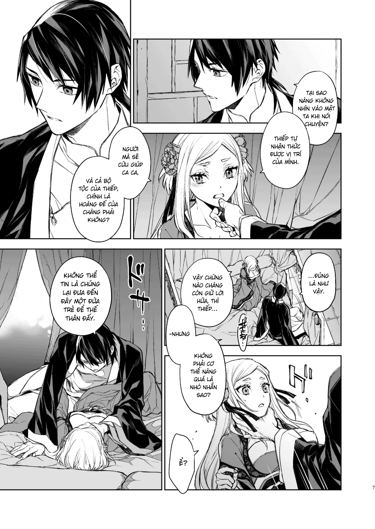 HentaiVN.net - Ảnh 7 - Yến Lam Khuê Trung Cố Thoại [Enran Keichuu Kowa, 燕嵐閨中顧話] - Chap 1